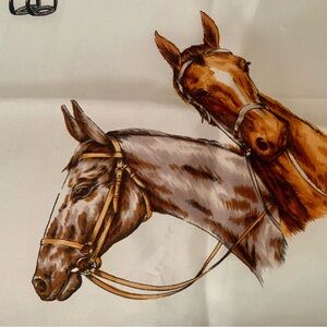 Vintage Specialty House Horse Scarf